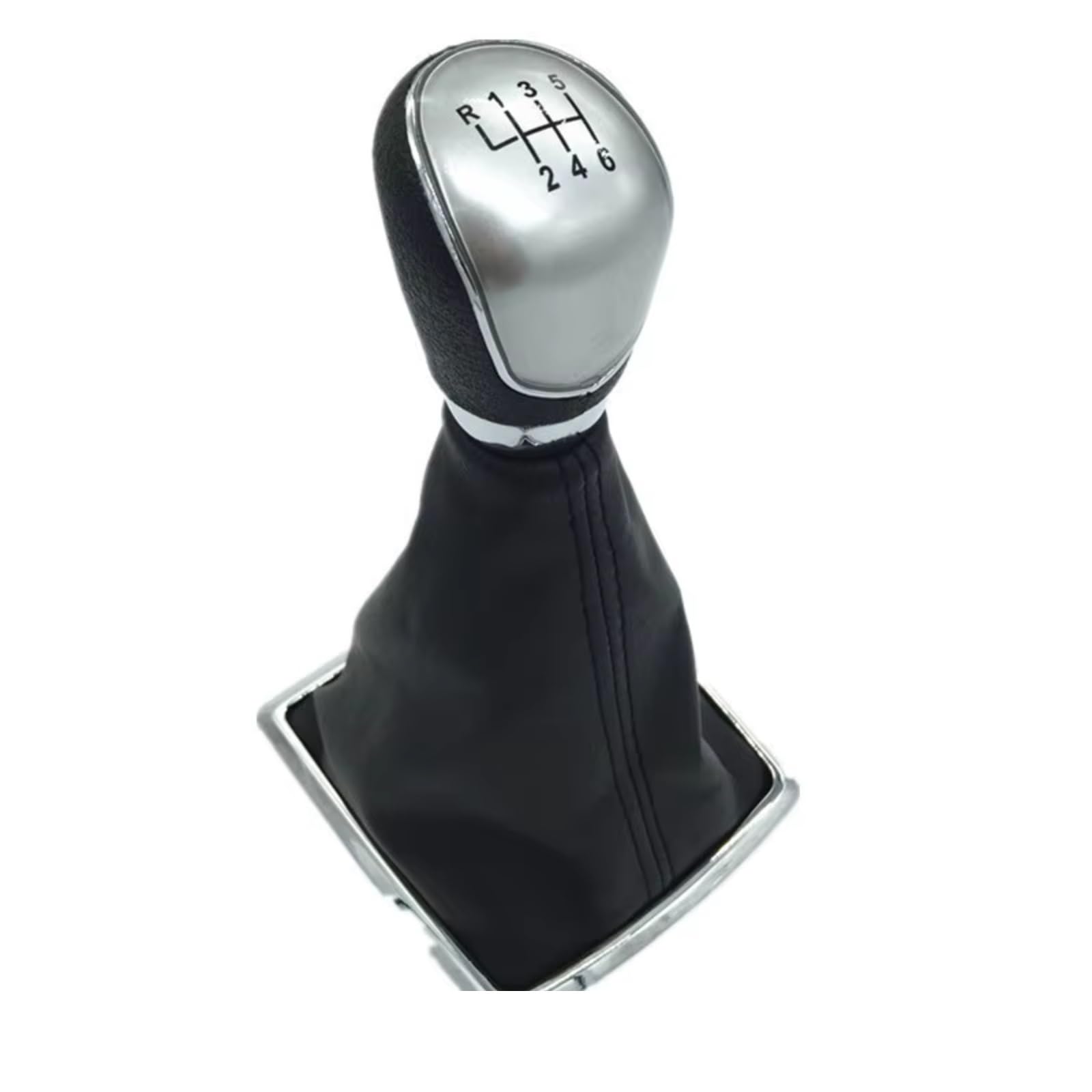 TUDEXX Car Gear Shift Knob Head Compatible with Focus Mk2 FL 2008 2009 2010 2011 5/6Speed Gear Shift Knob Gaiter Boot Cover Shift Lever Stick Head Shifter
