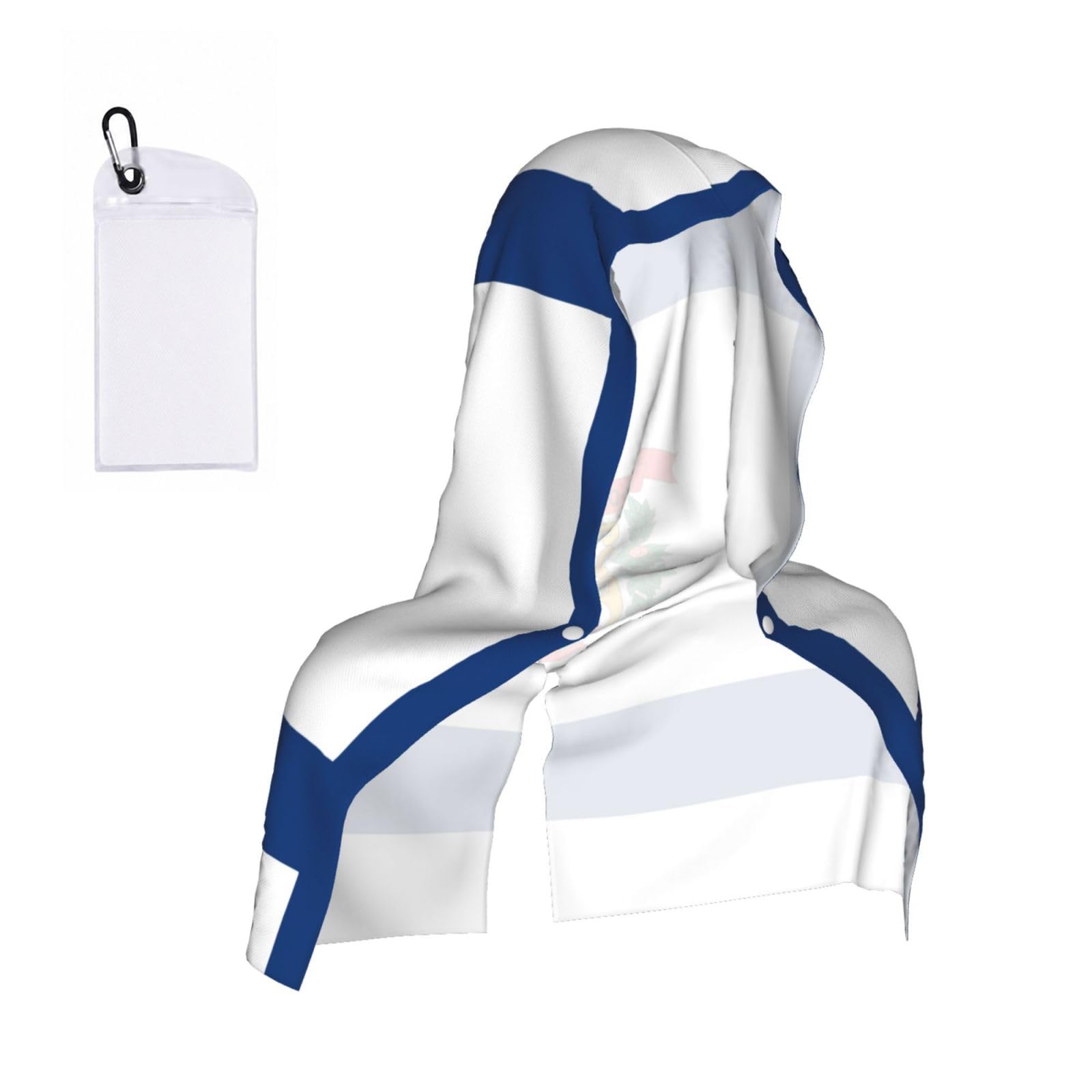 ZYJHYY West Virginia State Flag Print Unisex Swimming Towel Practical Camping Towel Skin-Friendly Cooling Towel For Workout Training