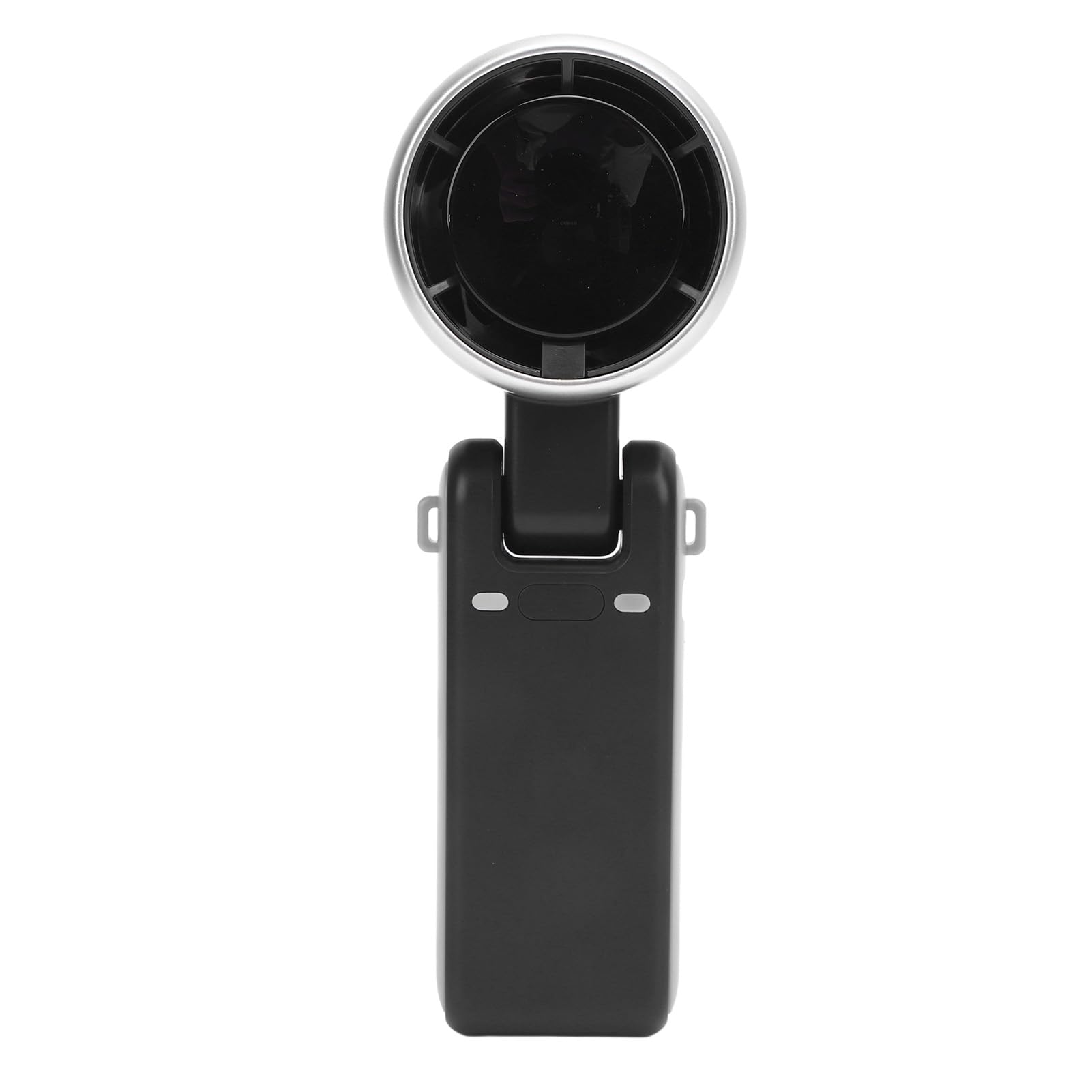 Zopsc Portable Handheld Turbo Fan, 5 Gear Wind Foldable Handheld Fan, Rechargeable Portable Cooler with Lanyard Digital Display for Travel Camping