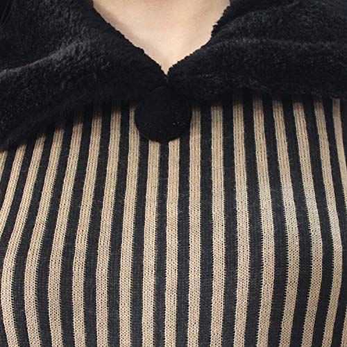 Image of Matelco Women's Wool Straight Kurti for Winters (Ad04Caz45 Black Parent).