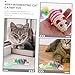 Mipcase 8pcs Catnip Mice Toys for Indoor Cats for Chewing and Teeth Cleaning Engaging Plaything to Reduce Loneliness and Promote Health