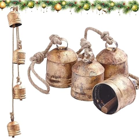 Handcrafted Shabby Chic Hanging Bell Cluster Cover