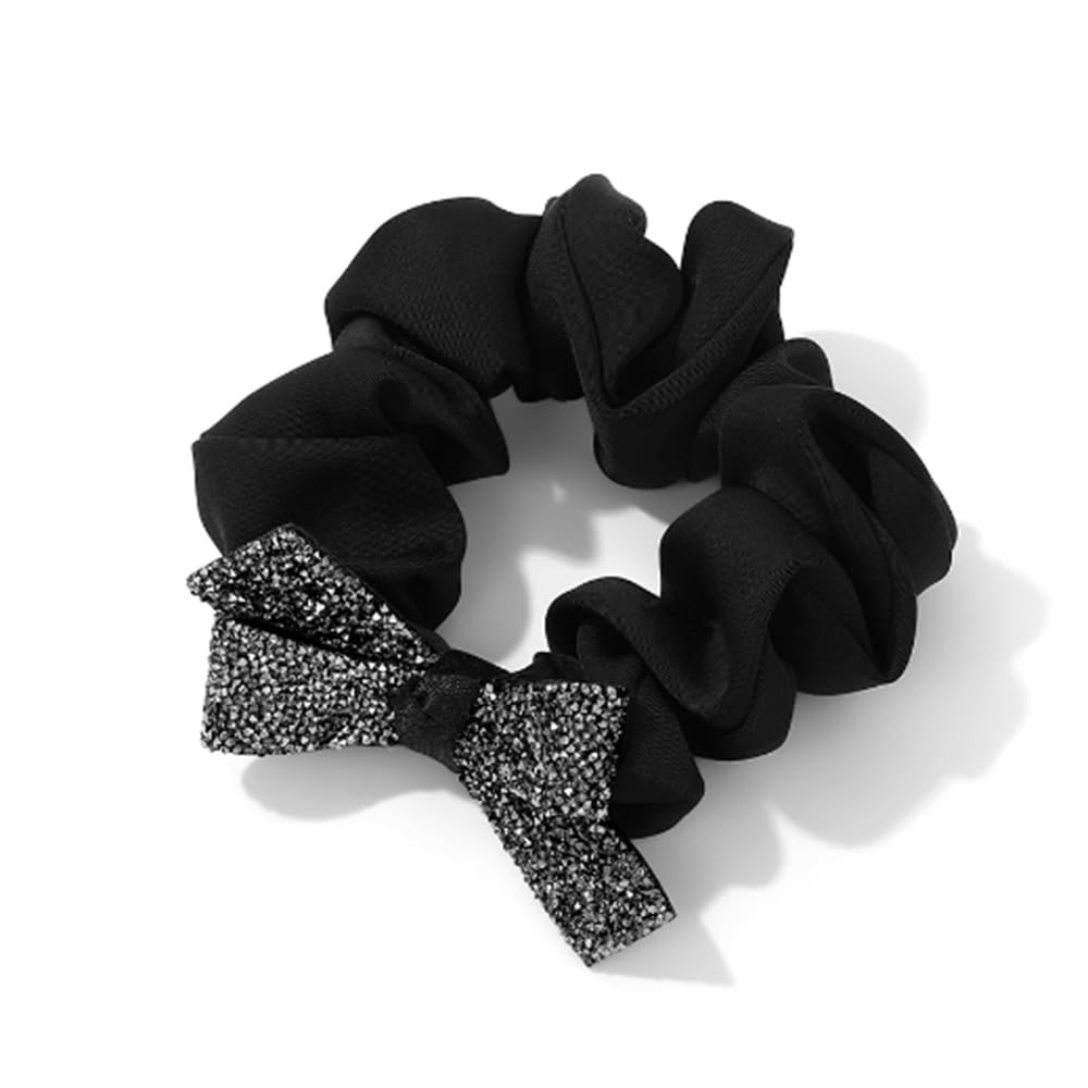 Elastici Per Capelli Da Donna Fasce for capelli con fiocco nero da donna