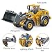 BLQCSLH Excavator Set，rc Dump Truck Command The Site Conquer The Dir，2.4Ghz Remote Control Construction Vehicle Set Children's Toys，Alloy Material Simulate True Scale (4-piece Set)