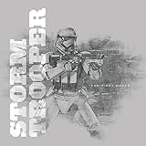 Star Wars Episode VII Stormtrooper - Grey, 40 x 40 cm, Leinwanddruck, Mehrfarbig