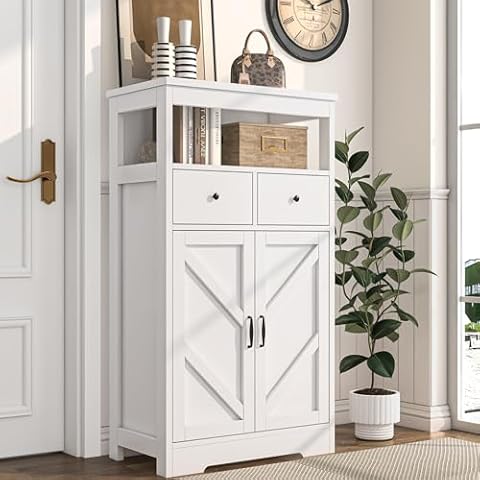 Knoworld Farmhouse Storage Cabinet Cover
