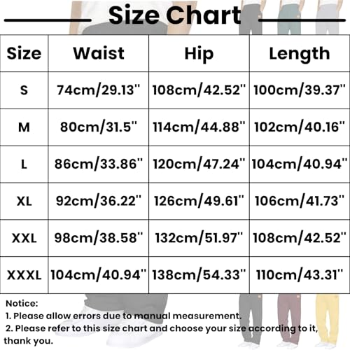 Baggy Sweatpants Men High Waisted Straight Leg Sweat Pants Casual Lightweight Drawstring Hiking Pant with Pockets3