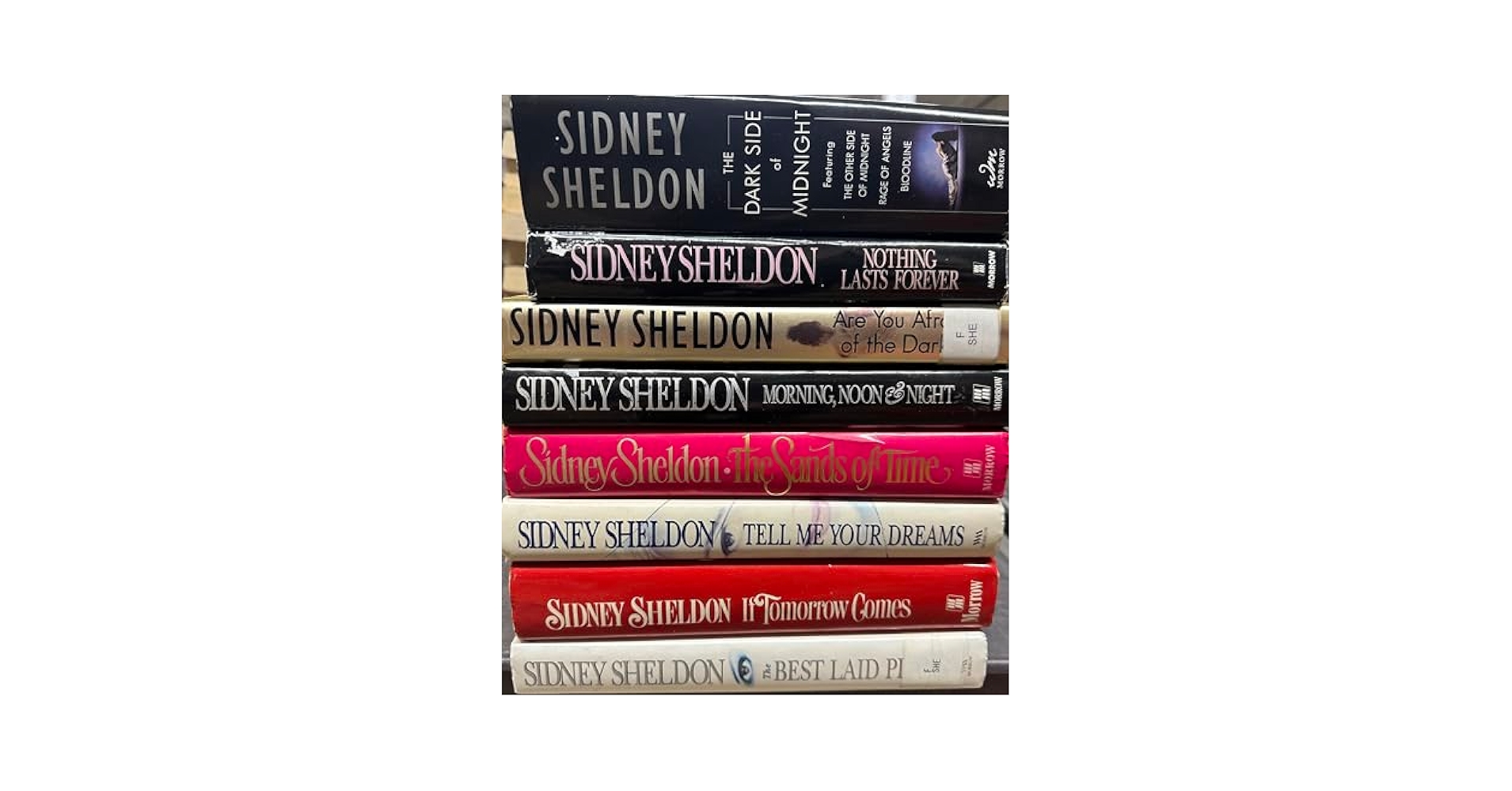 Amazon.com: Sidney Sheldon Hardcover Thriller Collection 10