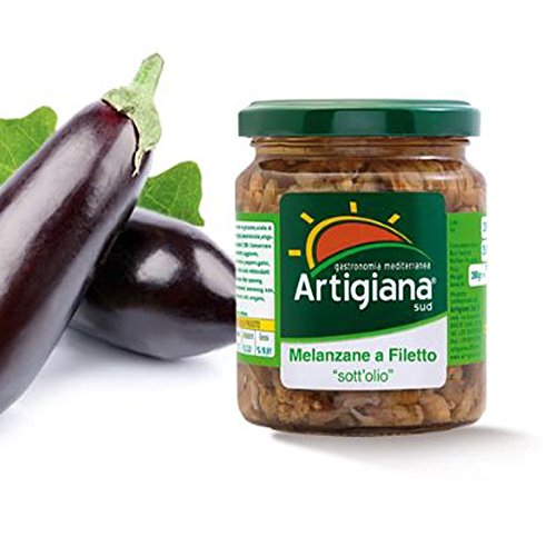 Melanzane a filetti sott'oli 540 Gr. - Cartone 6 Pezzi