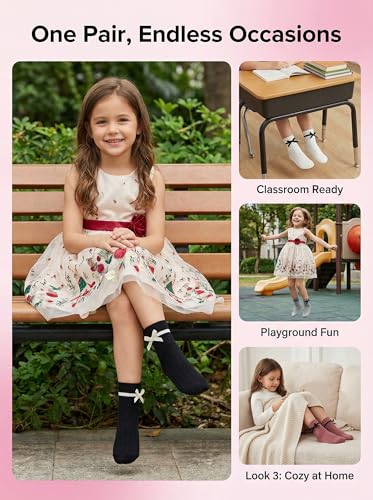 Image of Toddler Baby Girls Boys Socks Animal Pattern Children Ankle Cotton Socks 5 Pairs