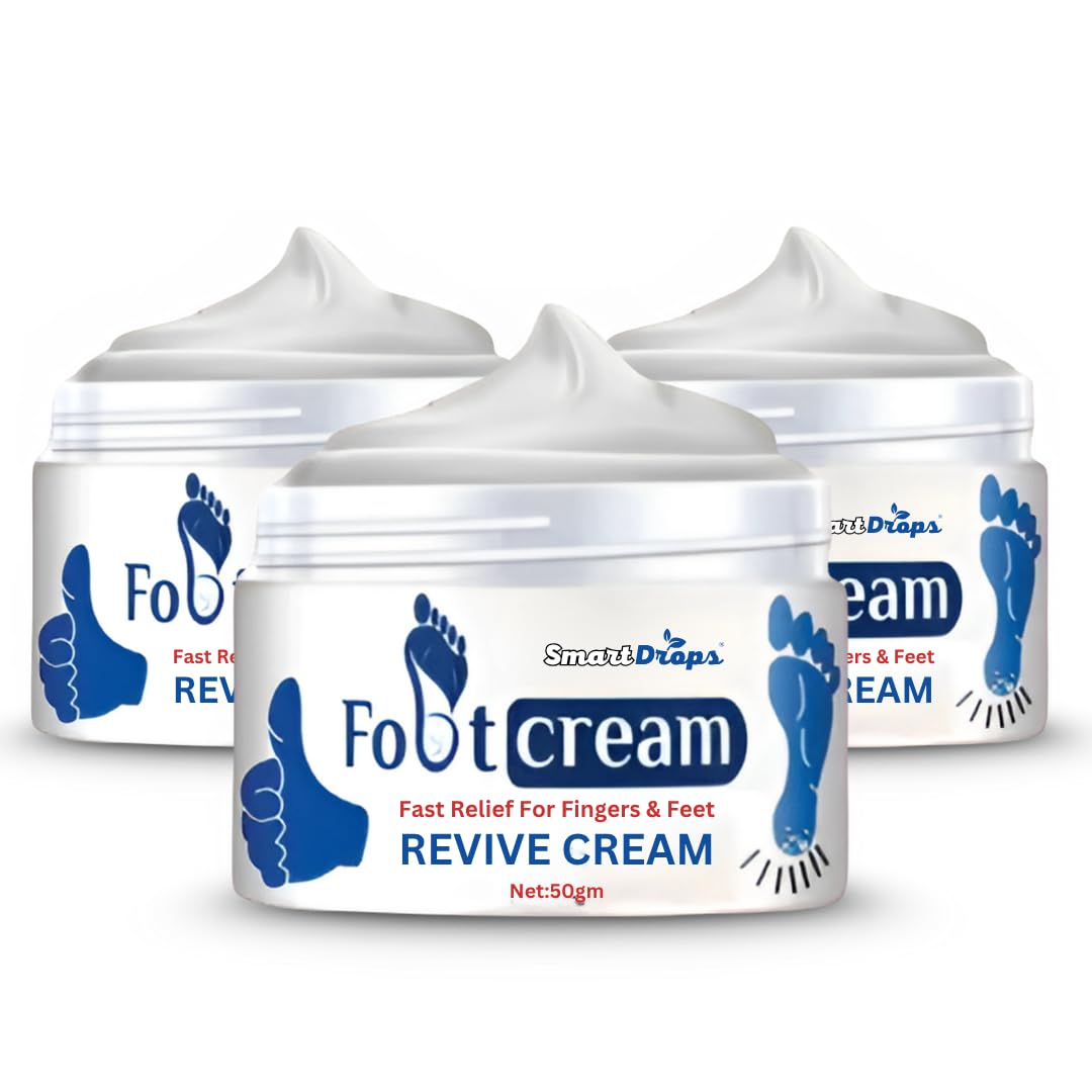 Foot Cream for Dry and Cracked Feet | Foot Cream for Dry and Rough Feet | Foot Repair Cream for dry Cracked Heels Feet- 50g (Pack-3)-image-13