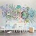 Produktbild Mrlwy Grüne Pflanze 3D Wallpaper Mode Kreative Wohnzimmer Esszimmer Schlafzimmer Hintergrund Dekor Wandmalereien -200X140CM
