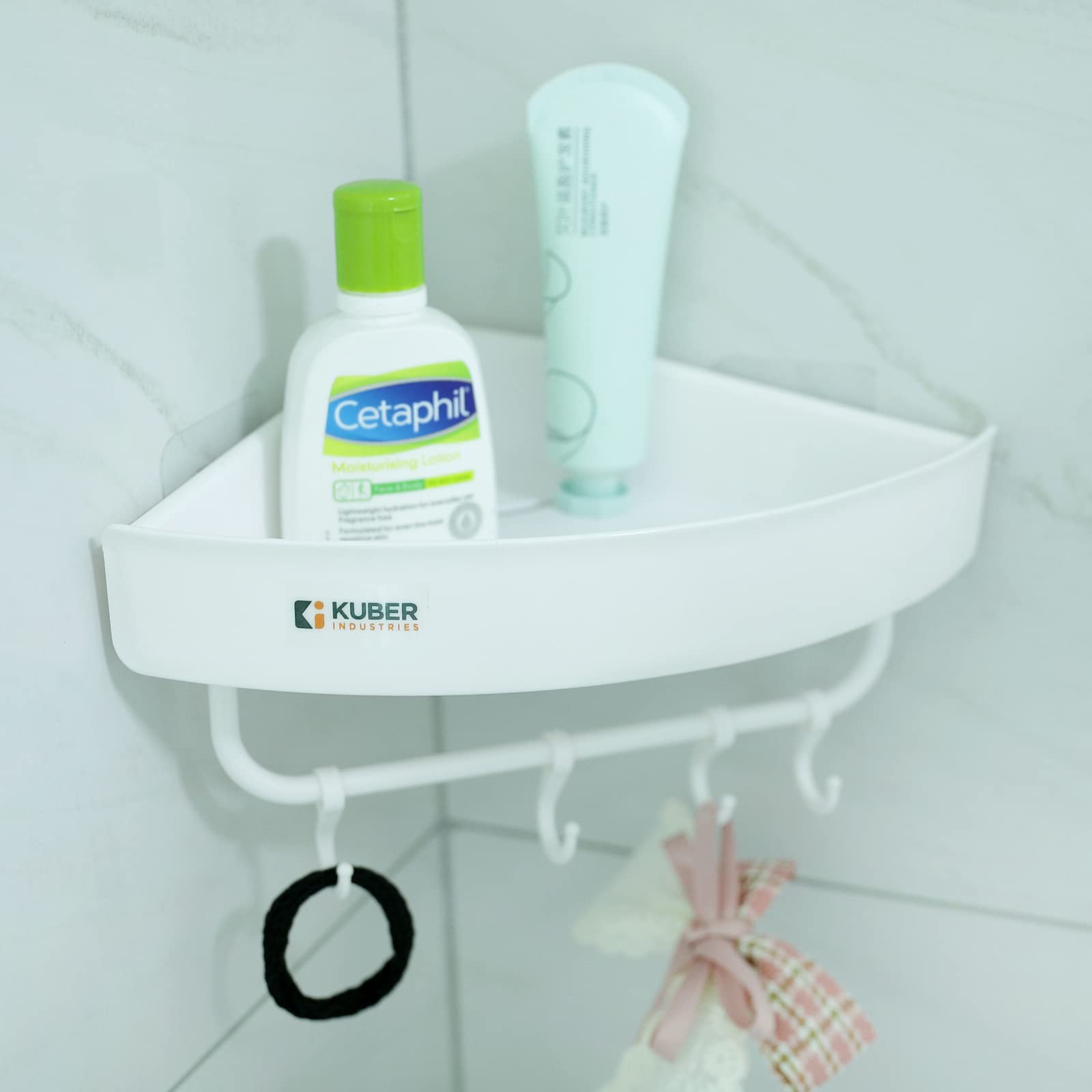 See full amazon price history chart for Kuber Industries Bathroom & Kitchen Organizer With Towel Hanger Hooks | Multipurpose Corner Wall Shelves | Self-Adhesive | Pack of 2 | White Kuber Industries Bathroom & Kitchen Organizer With Towel Hanger Hooks | Multipurpose Corner Wall Shelves | Self-Adhesive | Pack of 2 | White (B0BP2N161L) Amazon Price History, Amazon Price Tracker