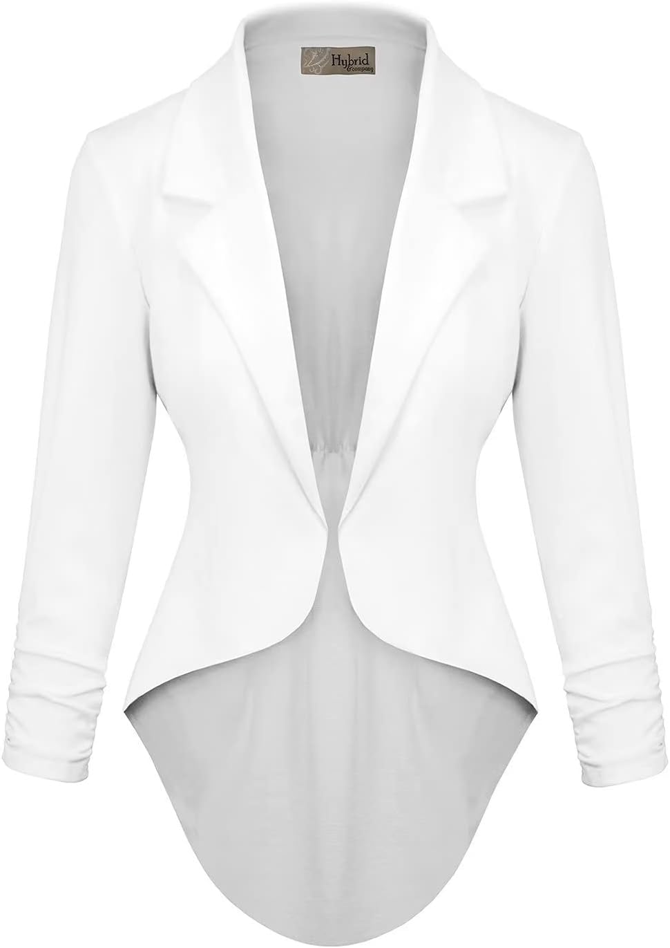 h&m white blazer
