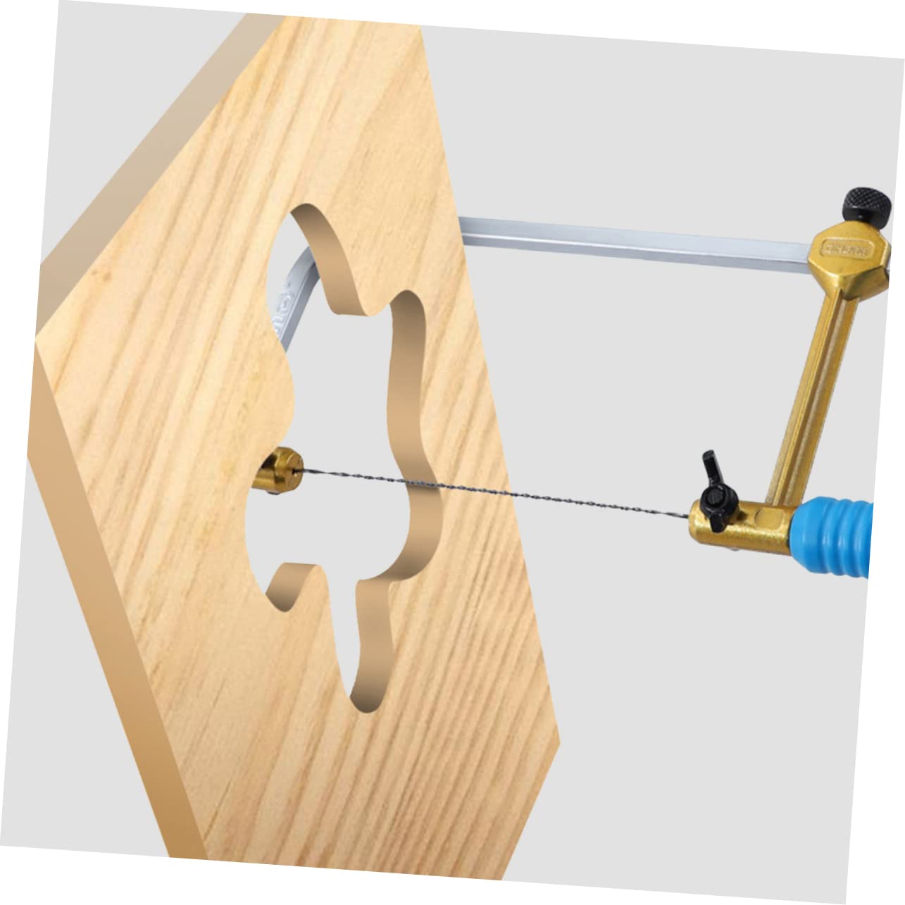 SEWACC 12pcs Cutting Sawing Saws Blades Spiral Teeth Mini Saw for Wood Jewelry Making