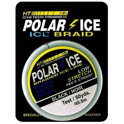 HTPolar Ice Line 30# Test 50 Yds. Braided Premium Line