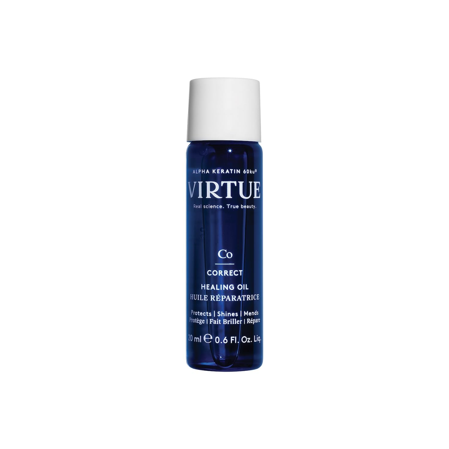 Virtue Healing Hair Oil, Blue, 20 ml (Pack of 1)