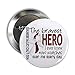 CafePress Bravest Hero I Knew Head And Neck Cancer 2.25 But 2.25