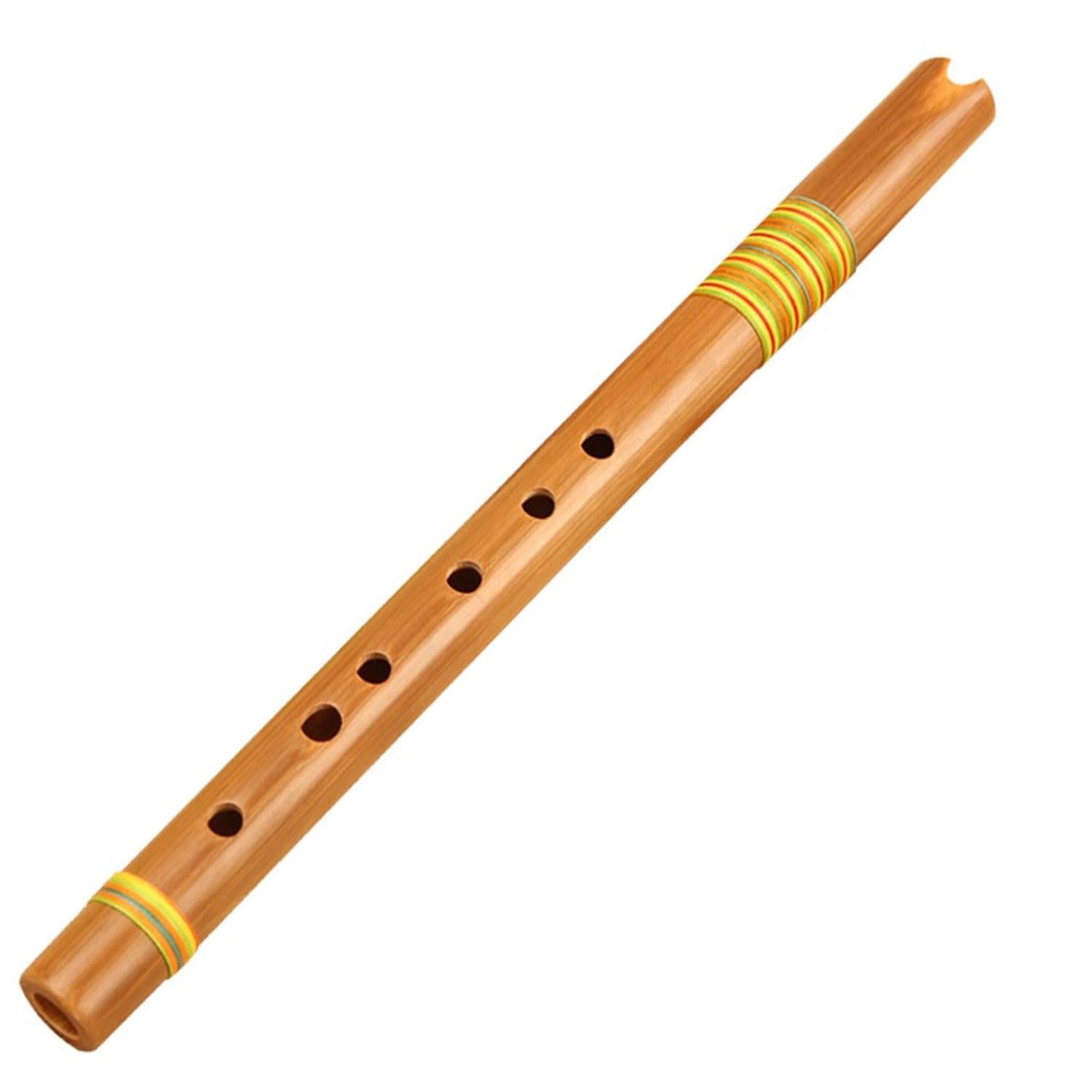 BBAUER flauto dolce flauto traverso flauto irlandeseStrumento a fiato mini clarinetto indiano con flauto corto A-Key/G-Key(Color:G)