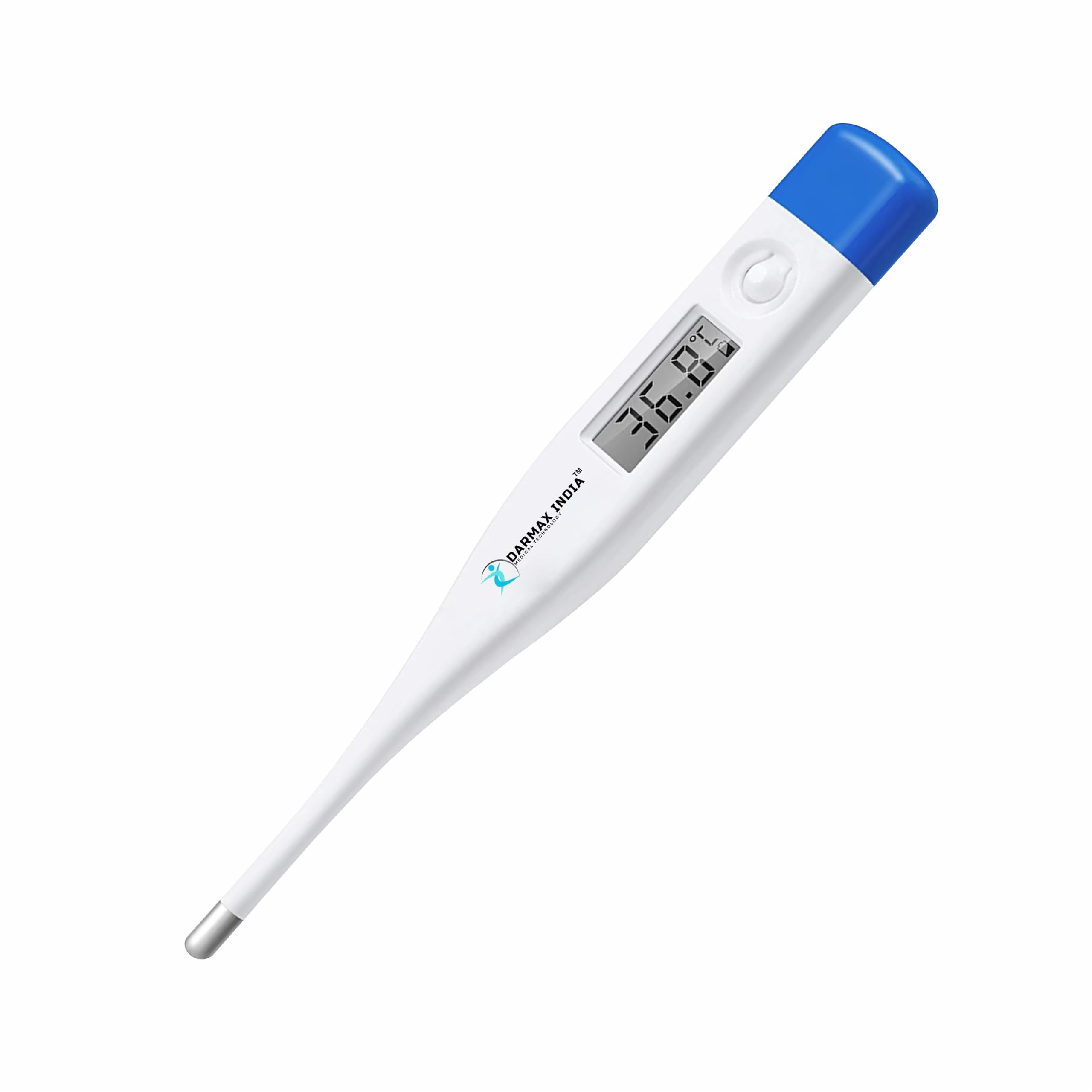 Darmax India Digital Thermometer for Adults, Kids & Babies | 10-Sec Fast Reading | Waterproof Soft Tip | Oral, Underarm & Rectal Use | LCD Display | Fever Alert & Last Reading Memory | C/F Switchable-image-34