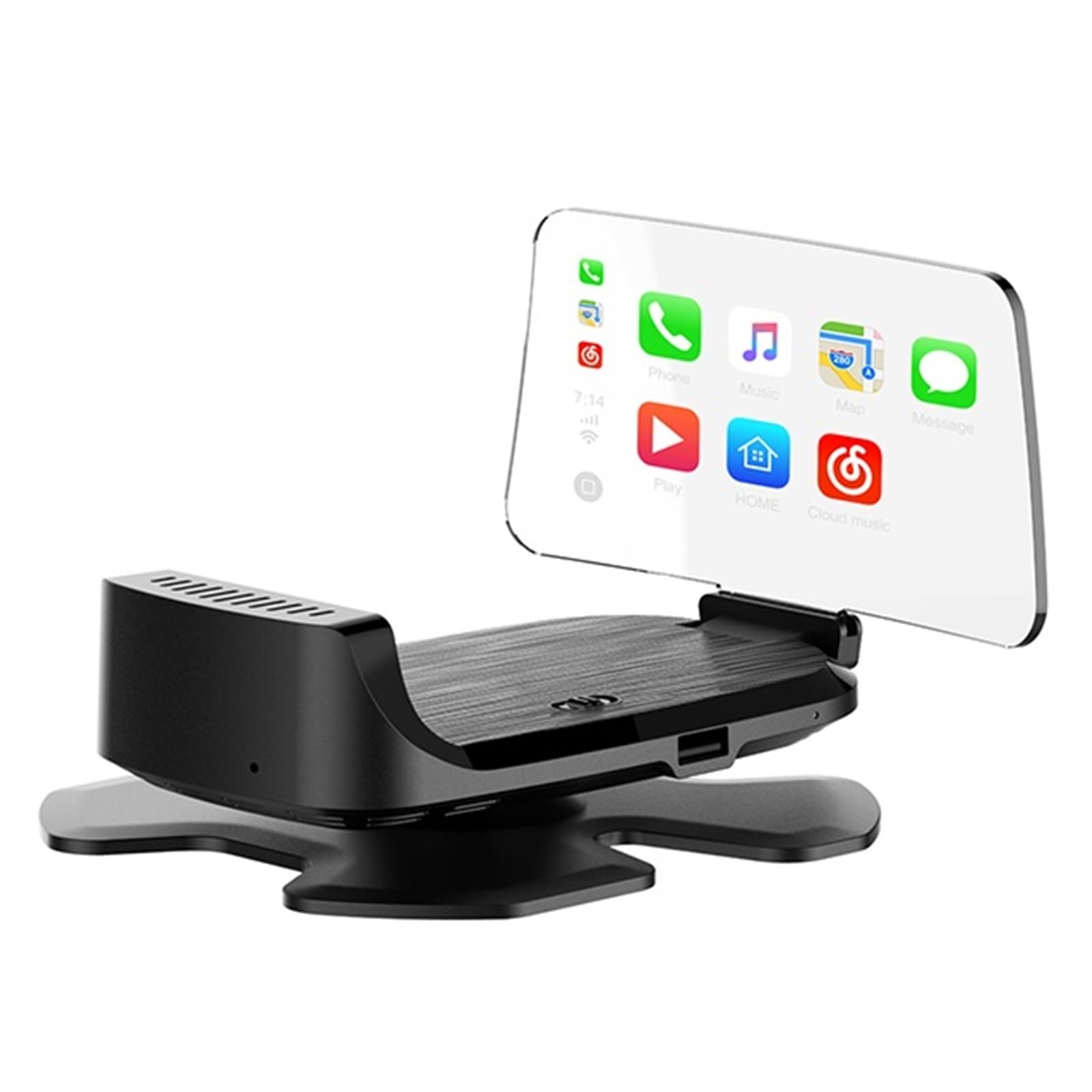Bezprzewodowy Samochodowy Wyświetlacz Bluetooth Head Up Mapa Nawigacyjna Bezpłatny Projektor Okienny Bezpieczeństwo Jazdy Przyrząd Wielofunkcyjny
