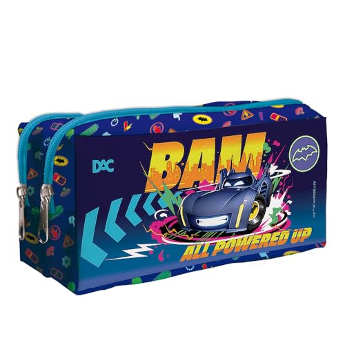 DAC - Estojo Duplo com 2 Zíperes em Tecido - Bathwheels