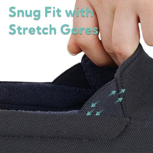 Garonne Men's Minimalist Memory Foam Slippers for Indoor/Outdoor, Breathable Knit House Shoes with Nonslip Rubber Sole3