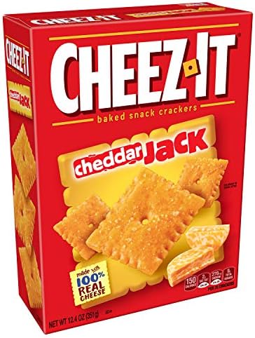 Cheez-It Baked Snack Crackers - Cheddar Jack - 12.4 oz - 2 Pack