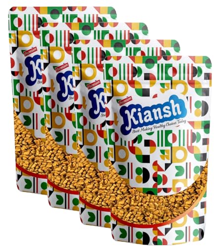 Image of Kiansh Spices (Methi /Fenugreek Seeds, 800g (4x200g))