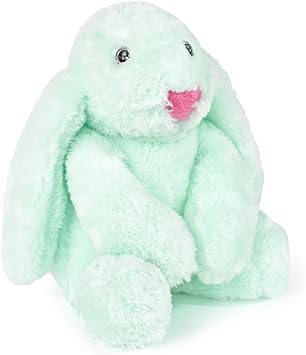 Özgüner Oyuncak Peluş Tavşan 40 cm Uzun Kulaklı Yumuşak Uyku Arkadaşı Ponçik Tavşan,Pelüş TavşanOyuncak,Sarkık Kulaklı Doldurulabilir Tavşan (Mint)