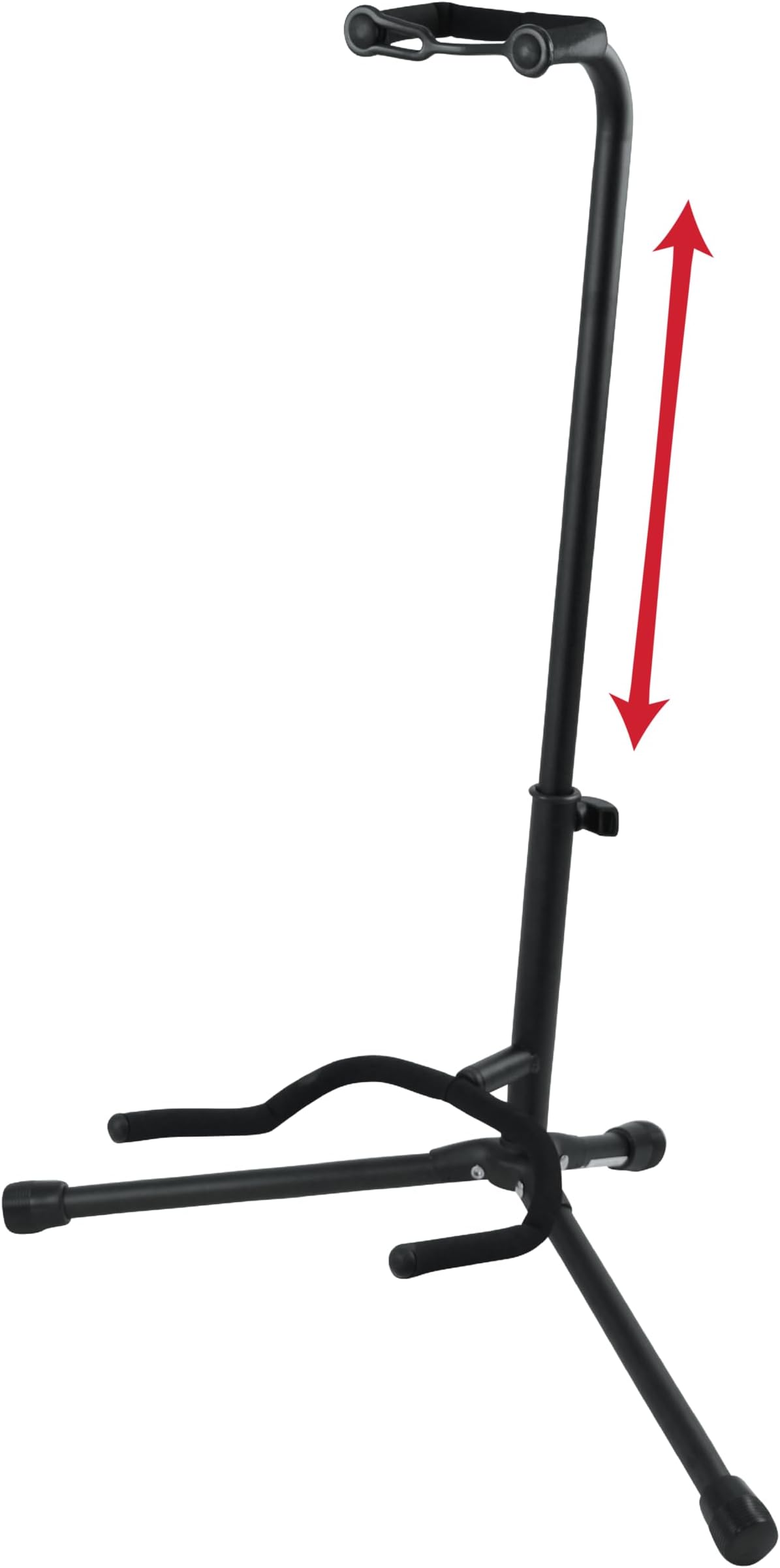 Adjustable Guitar Stand, Holds Single Electric or Acoustic Guitar, (GFW-GTR-1000)