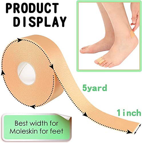 Image of Waterproof Foot Care Sticker Heel Grip Tape Foot Care Protector Anti Slip Feet Pad Adhesive Heel Insole Cushion Shoe Tape for Skin Tape Bandages (Waterproof Foot Care Sticker)