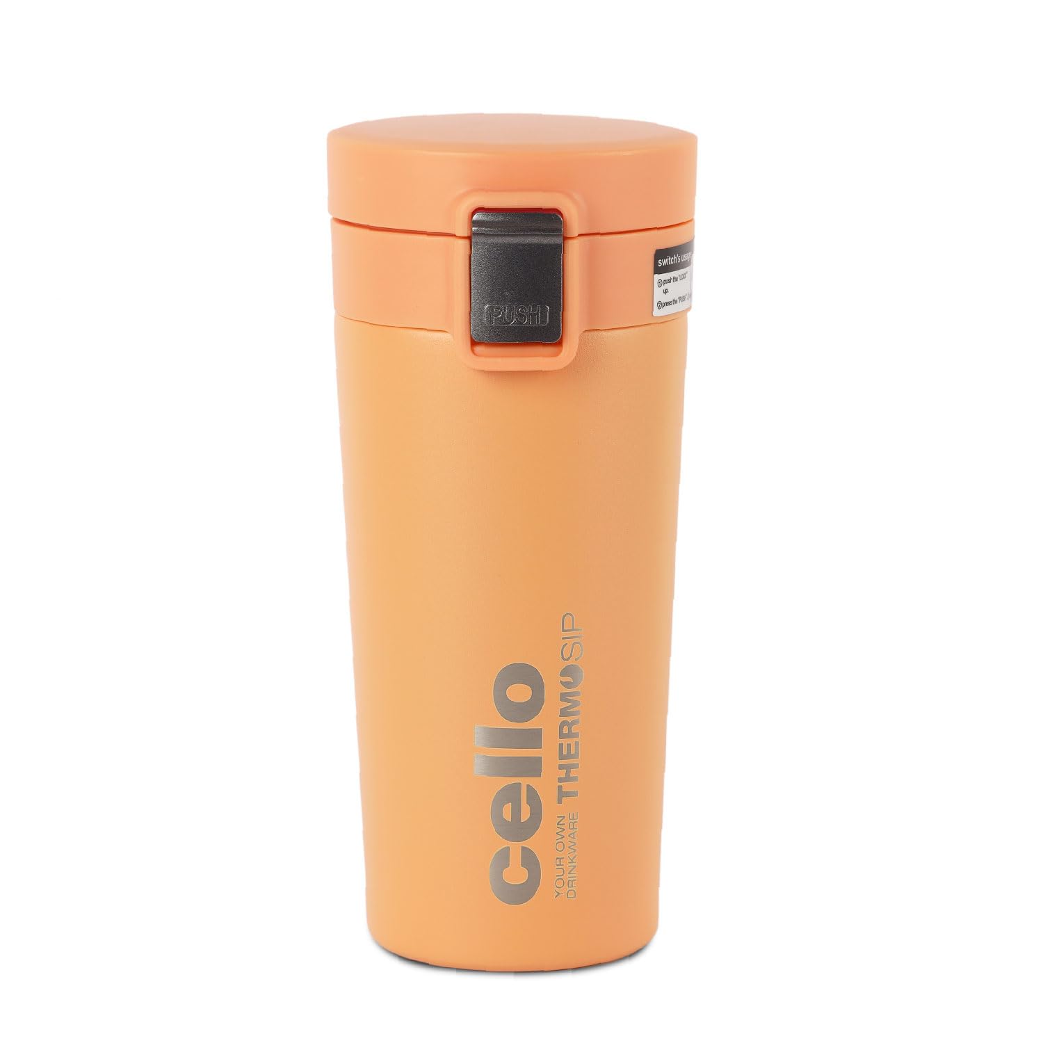Cello Duro Café Stainless Steel Flask - Hot & Cold -11