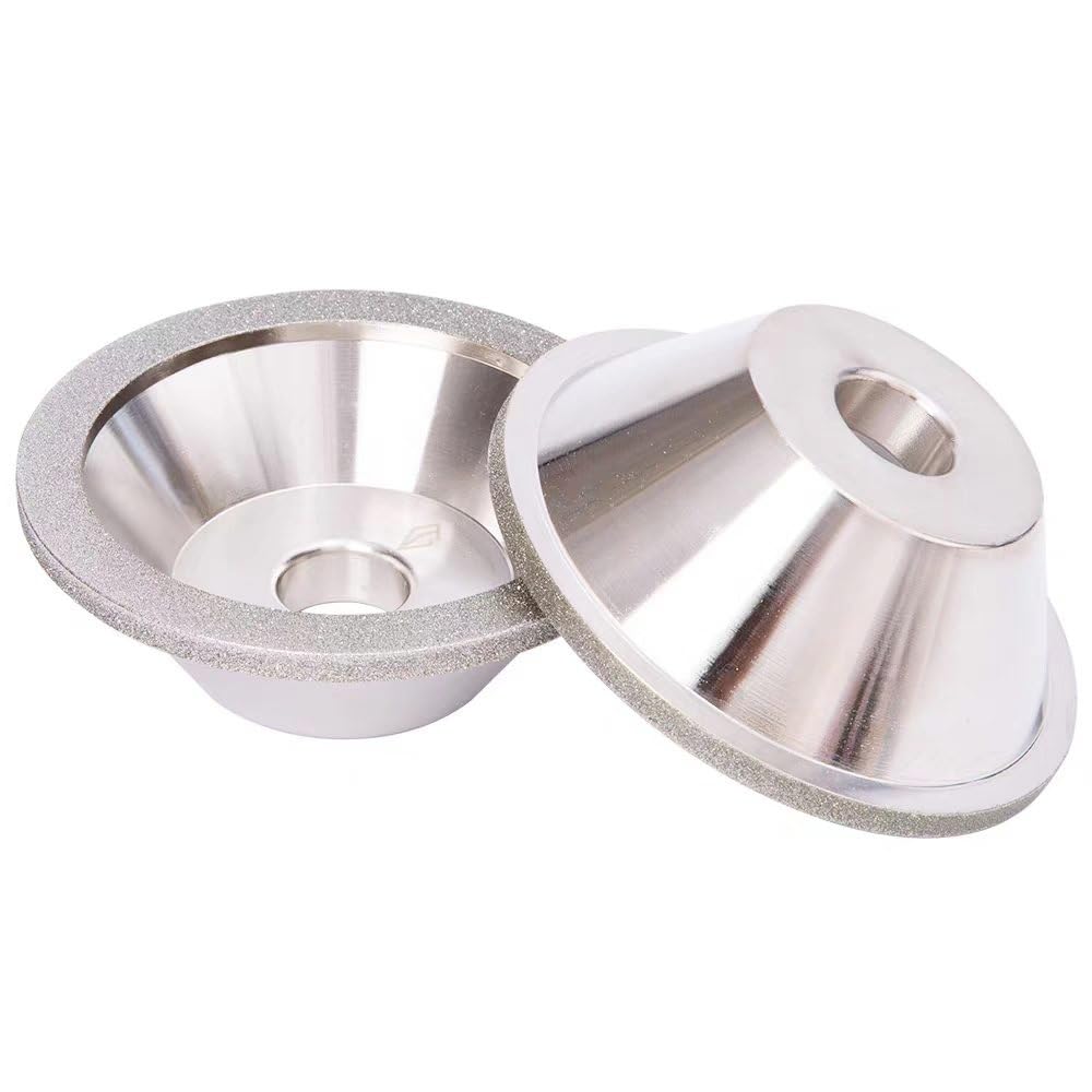 Szlifierka Z Węglika Wolframu Tarcza Diamentowa 100 Mm Średnica Zewnętrzna 20 Mm Otwór Stabilne Precyzyjne Szlifowanie Narzędzie Do Polerowania 1 Szt.(Grit 100)