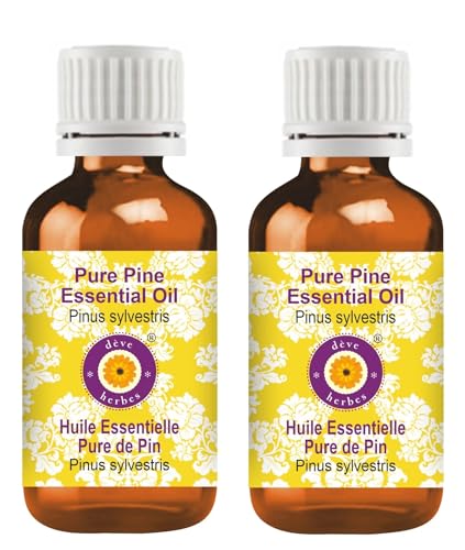 Deve Herbes Pine Essential Oil (2x100ml) Steam Distilled