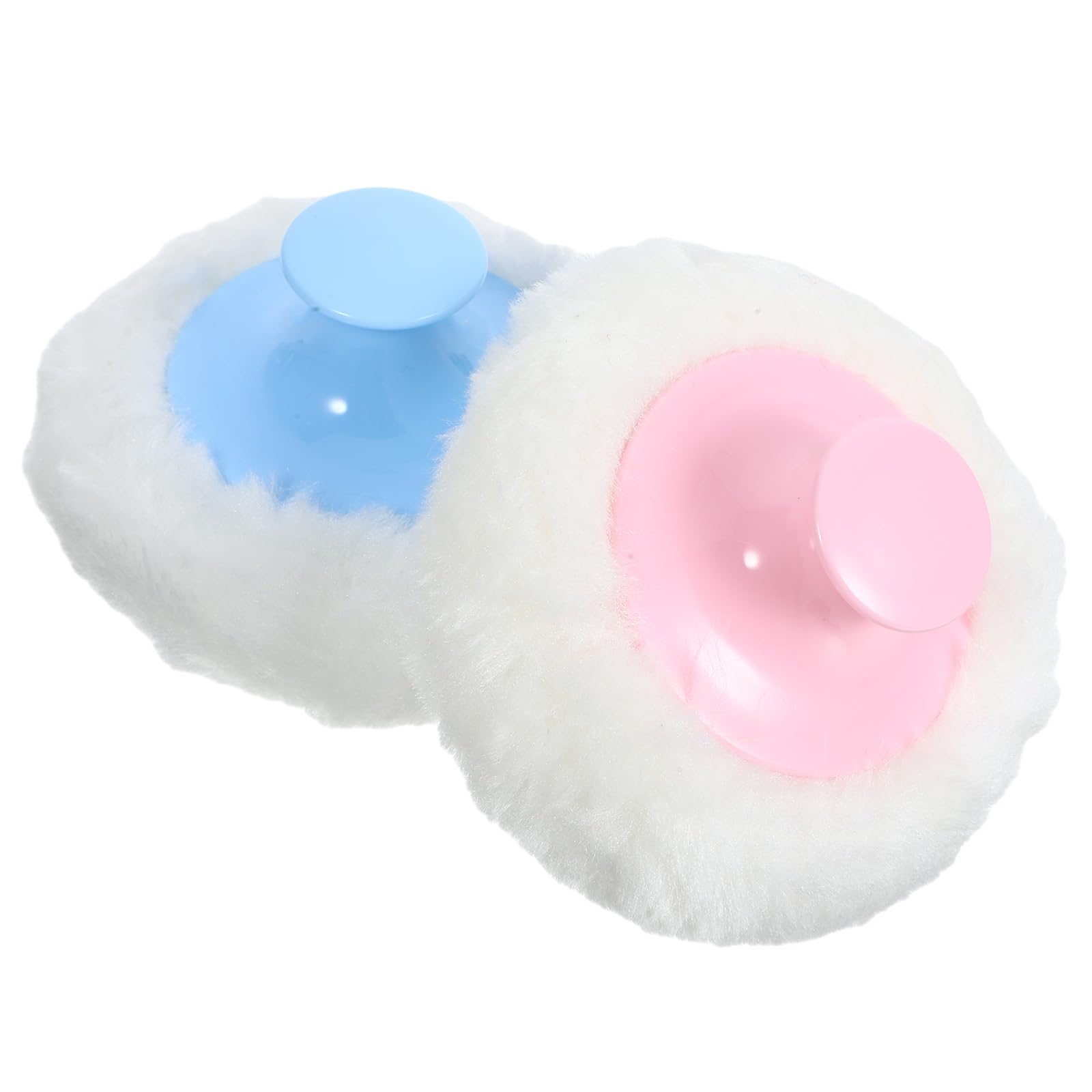 Houppette à Poudre Corps Bébé 4 Pièces, Peluche ABS