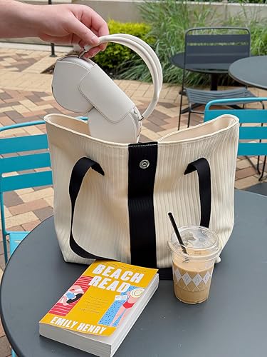 Image of Tote Bag for Women, Lightweight Handbag Bags, Shoulder Hobo Bag for Daily, Travel, School, Teacher