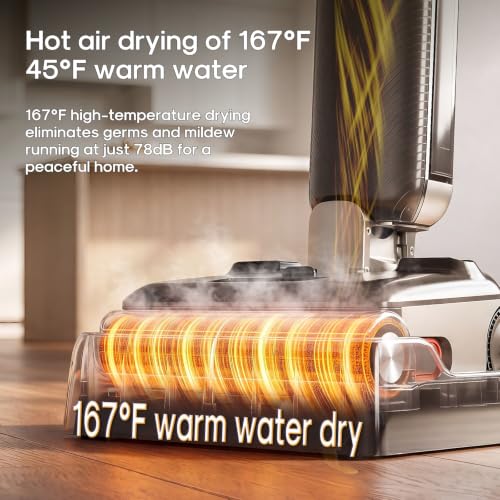 EUREKA Floor Shine 830 Cordless Wet Dry Vacuum Cleaner, 24KPa Vacuum Mop - image 9