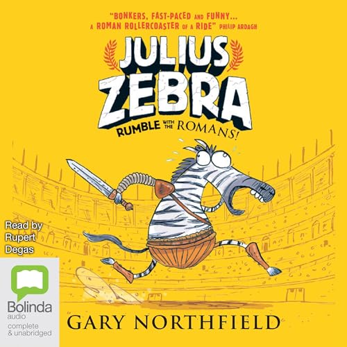 Rumble with the Romans Audiolibro Por Gary Northfield arte de portada
