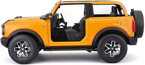 Miniatura 3 de Maisto Diecast Cars Maisto 31457 Ford Bronco Badlands Orange Metallic Special Edition 118 Modelo de auto fundido a presión 2021