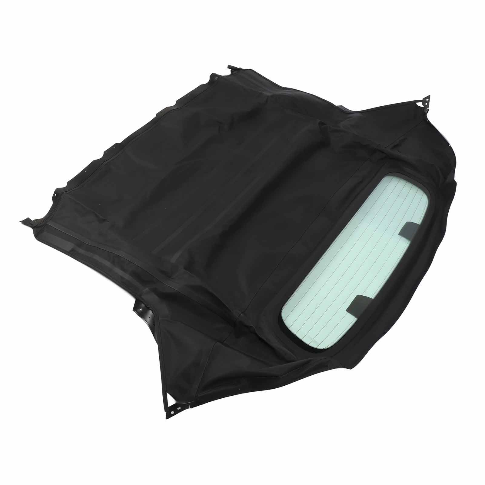 Capote Noire 9970235 avec Fenêtre Arrière Teintée, Tissu ventilé