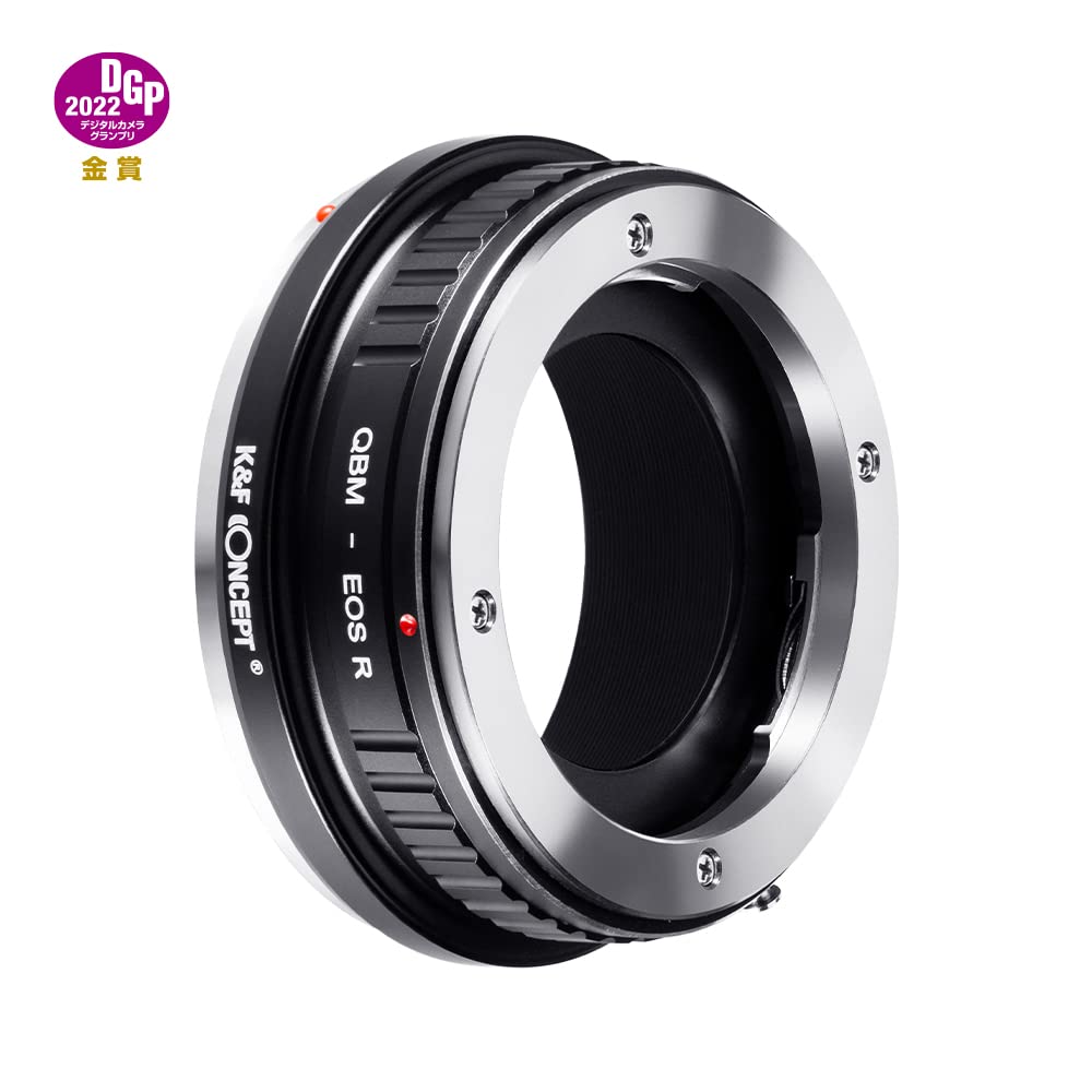 Amazon | K&F CONCEPT レンズマウントアダプター QBM-EOS R マニュアル