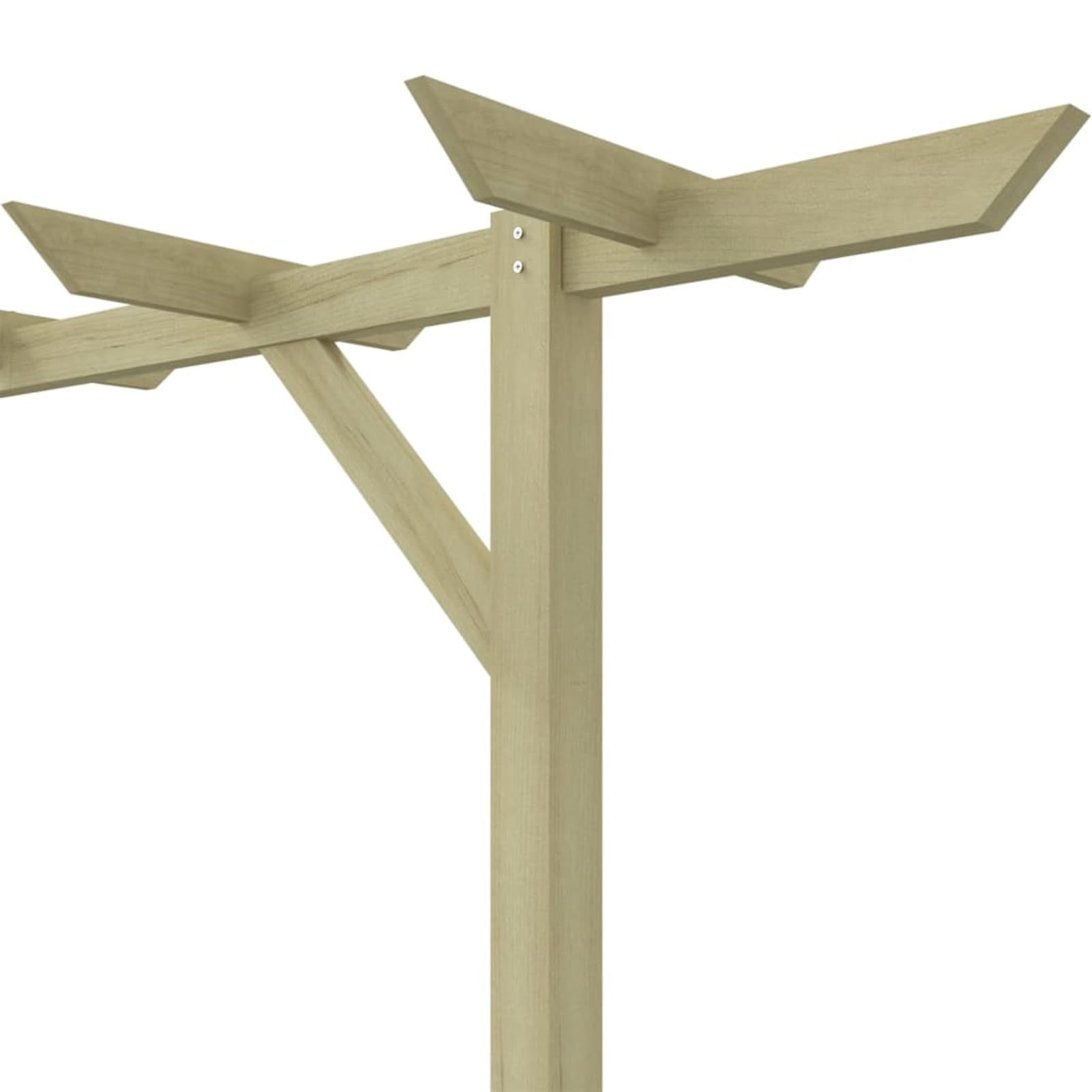 Drewniana pergola ogrodowa, altana tarasowa, 200 x 40 x 205 cm, stylowa kratka ogrodowa na rośliny, wytrzymała, idealna do relaksu i zacienienia