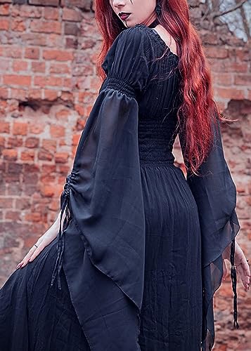 Disfraz de Bruja Renacentista para Mujer Halloween Vintage miniatura 4