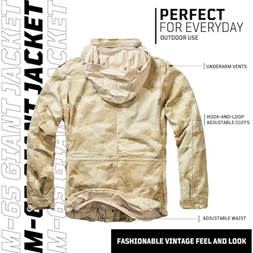Image of Brandit Men's M-65 Premium All-season Everyday Outdoor Field Jacket