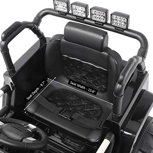 image for VALUE BOX Luxury Large Ride On Truck, 12V Battery Electric Kids Toddle