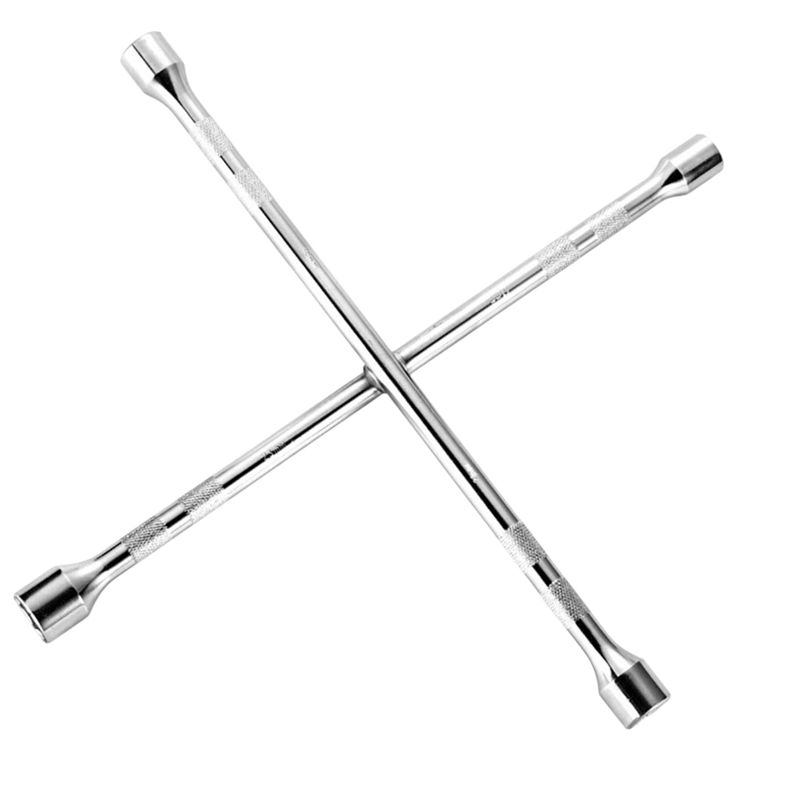 Whtkoph Extended Lug Wrench with AntiSlip Grip for Tire Maintenance, Conventional