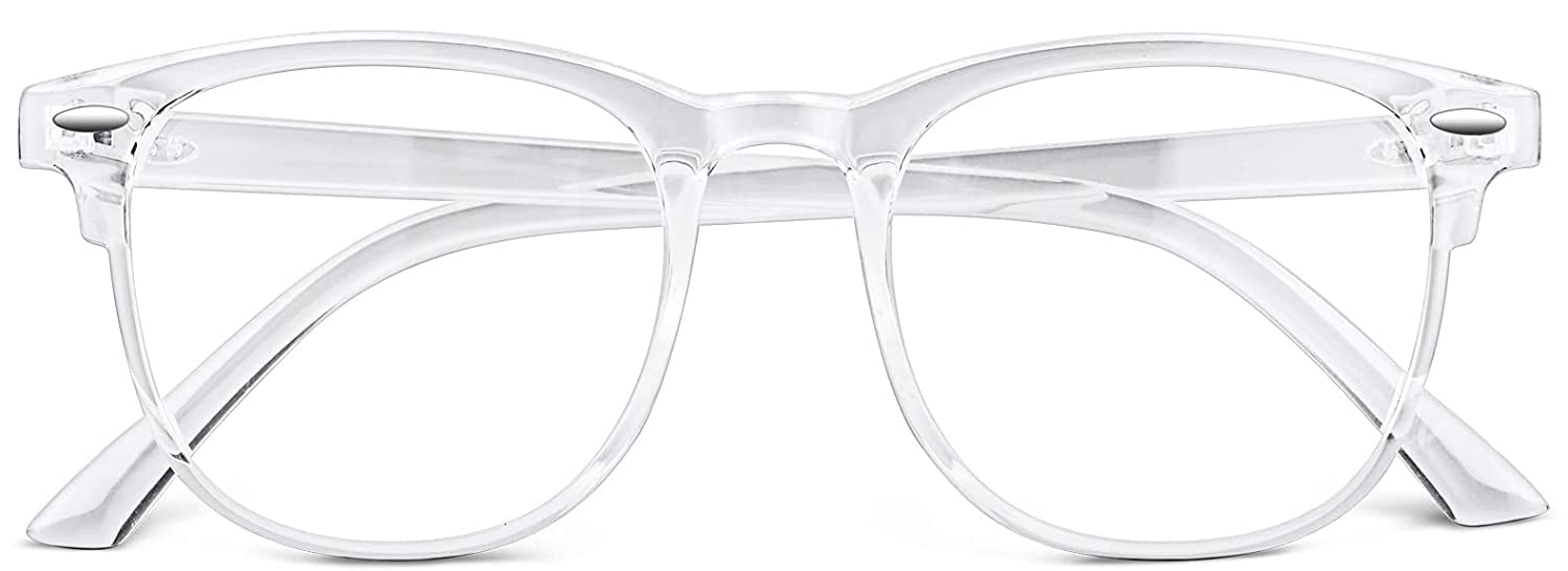 Blue Light Blocking Glasses, Computer Reading/Gaming/TV/Phones Glasses for Women Men, Anti Eyestrain & UV Glare