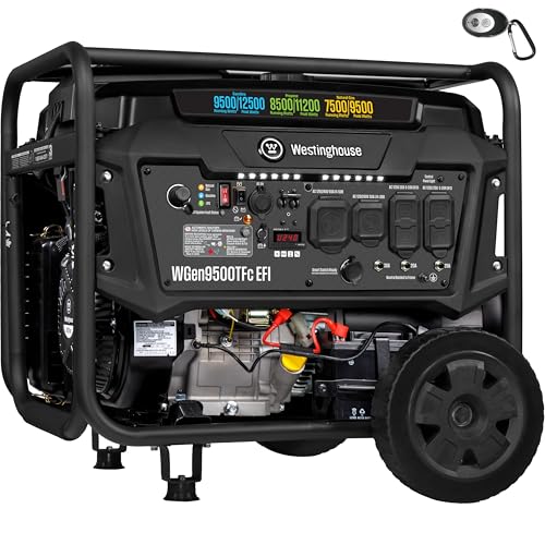 Westinghouse 12500 Peak Watt EFI Tri-Fuel