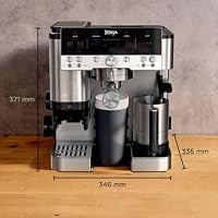 Ninja Luxe Premier 3-in-1 Kaffeemaschine mit Mahlwerk, Aufschäumer für Latte, Cappuccino, Cold Brew & Espresso, bis 2 Tassen, 4 Aufschäum-Voreinstellungen, Silber – Ansicht 8